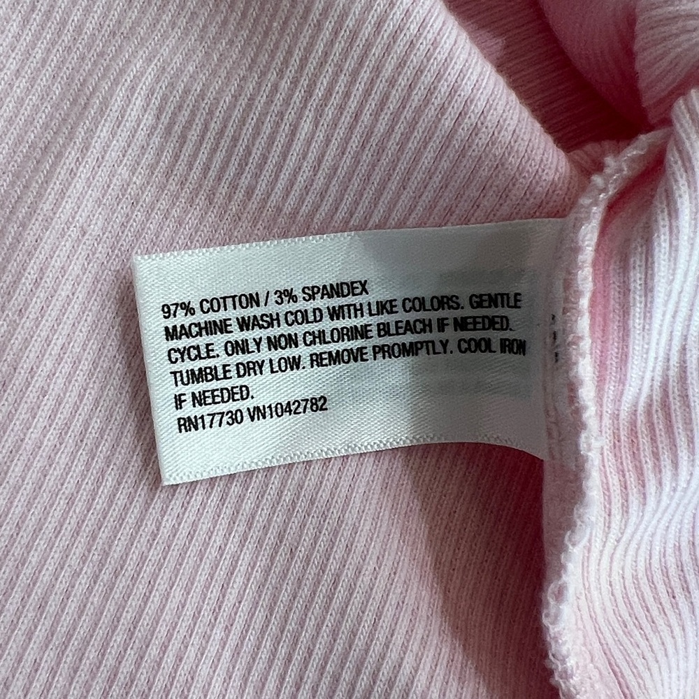 Universal Thread Pink Ribbed Knit Long Sleeve Mini Dress NWT XXL - Picture 5 of 7